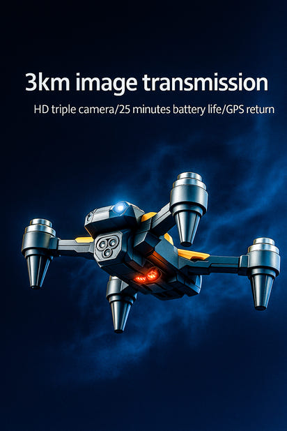 dual-camera drone