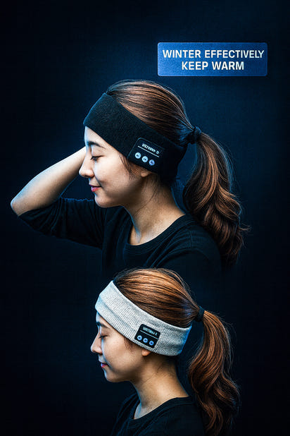 Bluetooth Sports Headband : Hifi Headphones Wireless Earphone