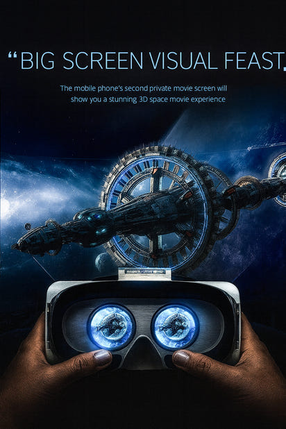 Dragon Magic G6 VR Gaming Stereo 3D Headset