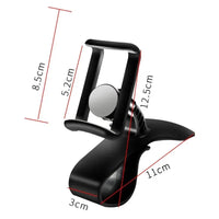 Car Phone Holder Stand Universal Dashboard Car Clip Mount GPS Bracket Car Mobile Phone Support in Car For iPhone Xiaomi Samsung