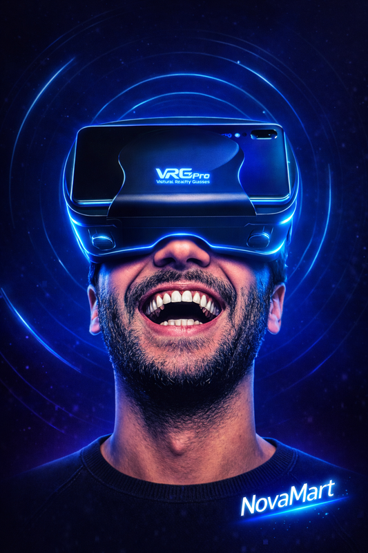 Large Screen Virtual Reality Headset Smart 3D VR Glasses