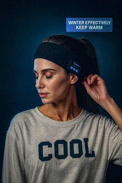 Bluetooth Sports Headband : Hifi Headphones Wireless Earphone