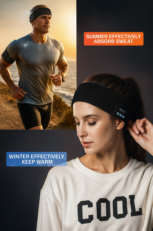 Bluetooth Sports Headband : Hifi Headphones Wireless Earphone