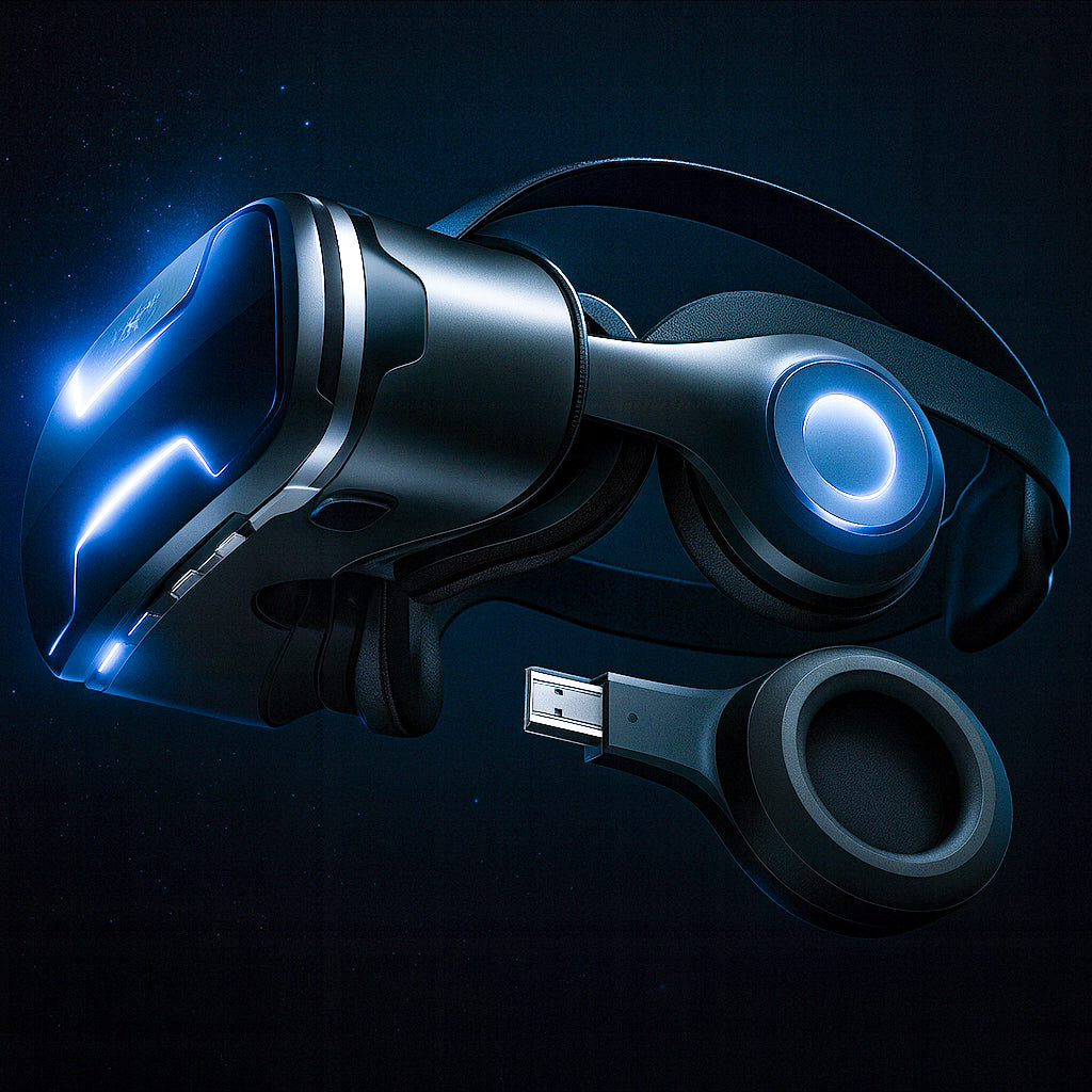 Dragon Flash VR Gaming Headset With Controller