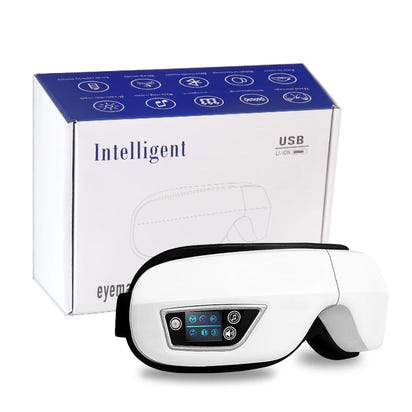 6D Smart Eye Massager Vibration Airbag Compress Eye Care Instrument