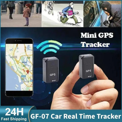 GPS locator GF-07 precise and convenient compact locator for car vehicles, easy to install, remote precise positioning, mobile p